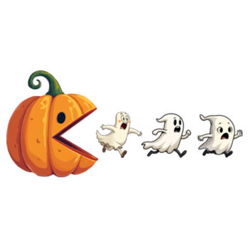 Funny pumpkin and ghosts Funny pumpkin and ghosts Diseño