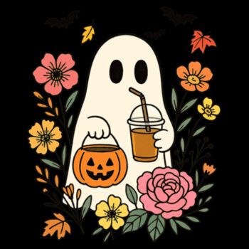 ghost coffee and flowers ghost coffee and flowers Diseño