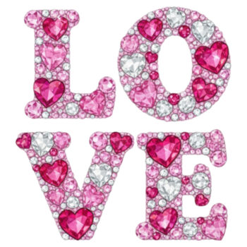 love rhinestones love rhinestones Diseño