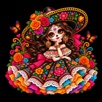 Catrina vestido mexicano Catrina vestido mexicano Diseño
