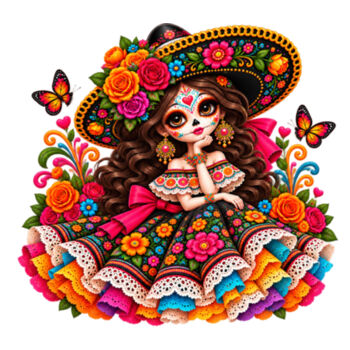 Catrina con vestido Catrina con vestido Diseño