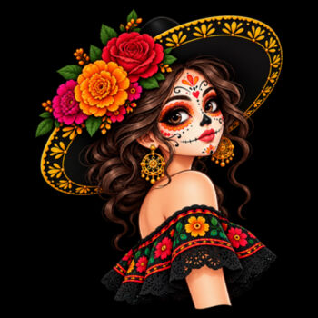 Catrina con sombrero Catrina con sombrero Diseño